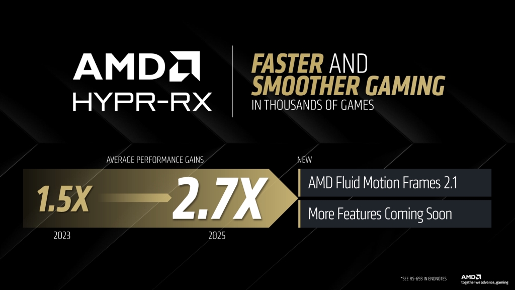 AMD FSR 4 et HYPR-RX : une mise à jour majeure avec RDNA 4 18 AMD FSR 4 and HYPR RX Press Deck page 0019